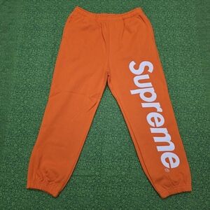 Supreme Orange Sweatpants